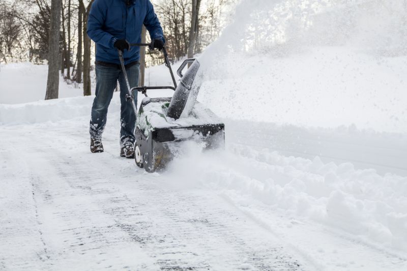 Snow Removal Equipment in Use