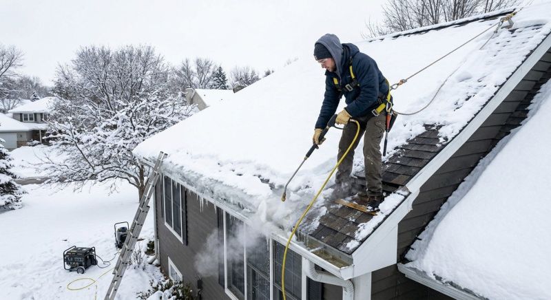 Ice Dam Removal in Redmond, WA