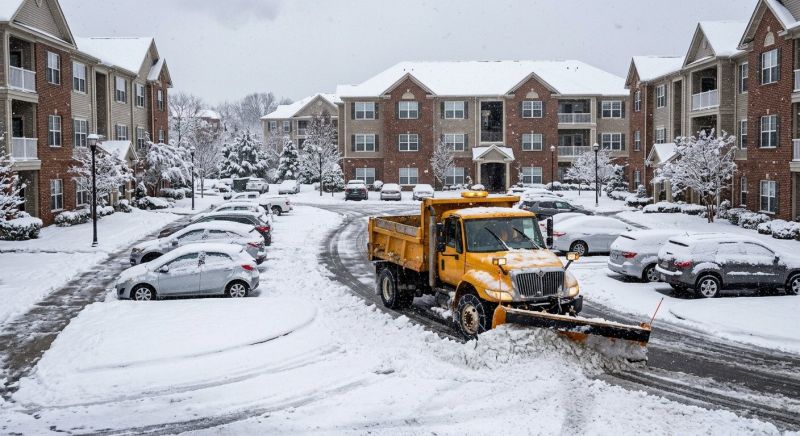 Parking Lot Snow Plowing in New York, NY