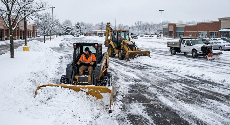 Parking Lot Snow Plowing in Long Island, NY