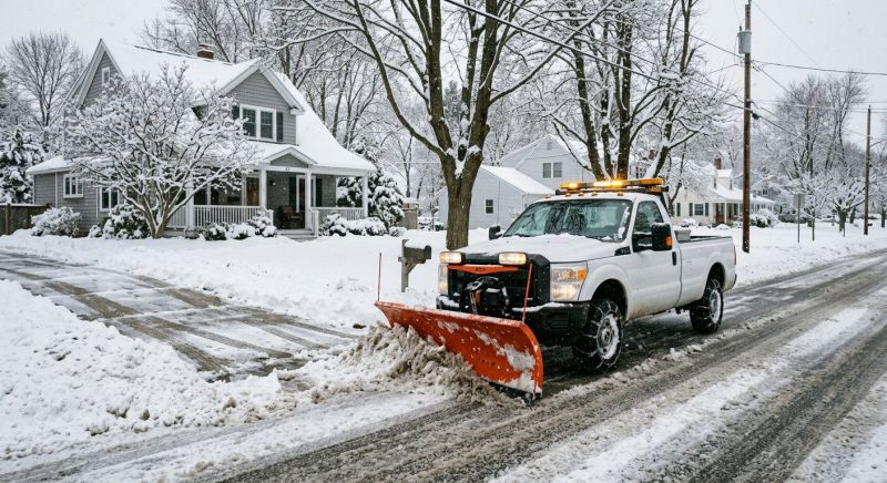 Residential Snow Plowing in New York, NY