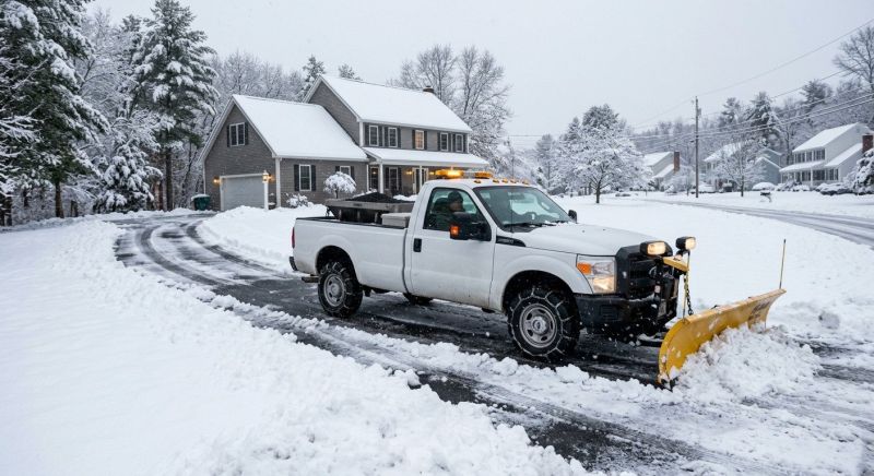 Residential Snow Plowing in Long Island, NY