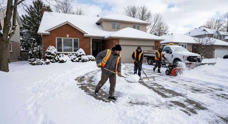 Residential Snow Plowing in Long Island, NY