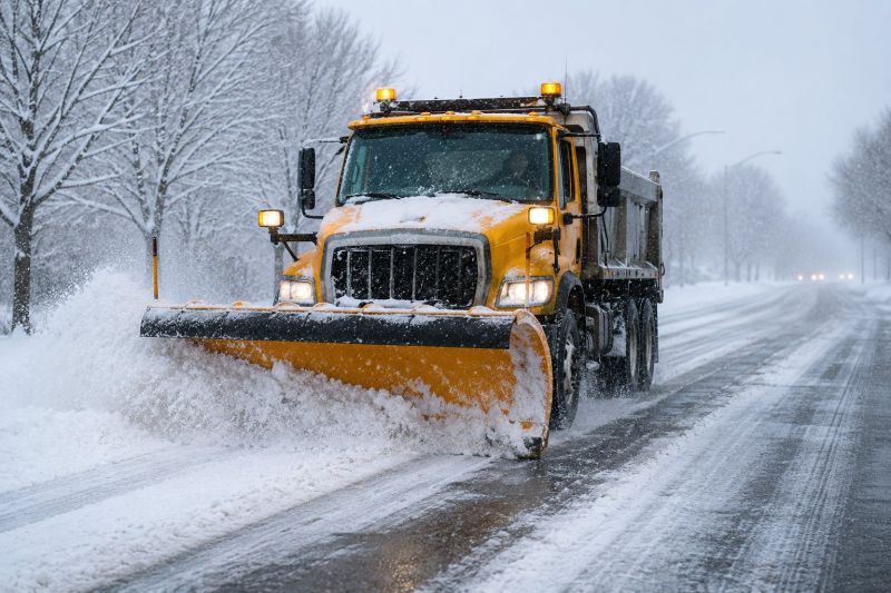 Road Snow Plowing in Brooklyn, NY