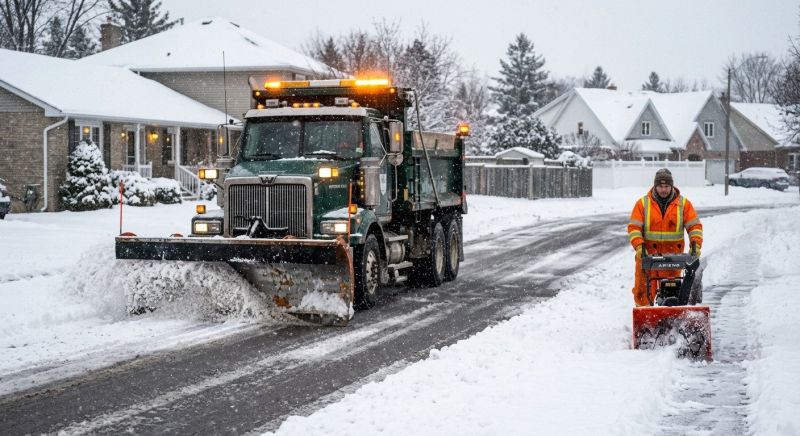 Snow Plowing Service in New York, NY