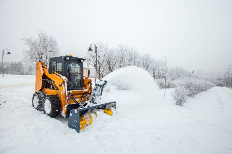 Snow Removal Equipment Storage
