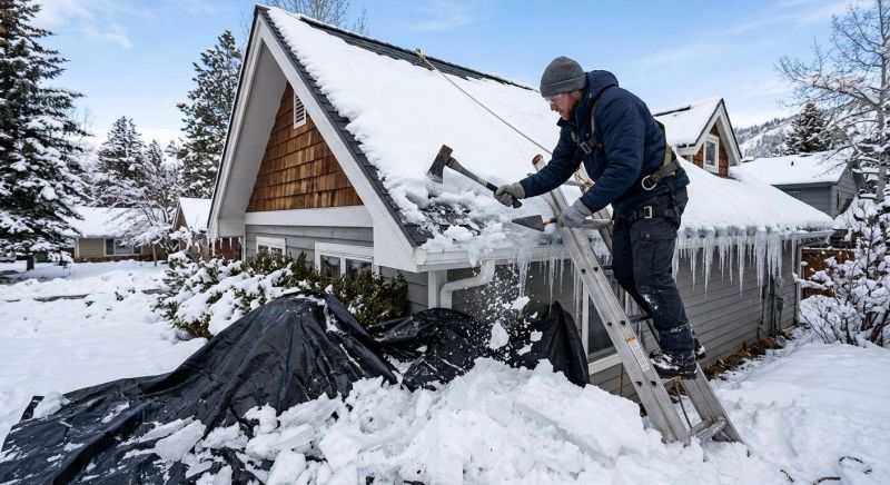 Ice Dam Repair in Olympia, WA